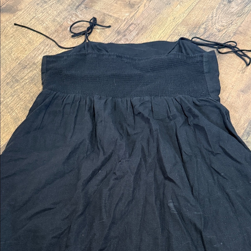 Old Navy Classic Black Midi Dress - Picture 2 of 5